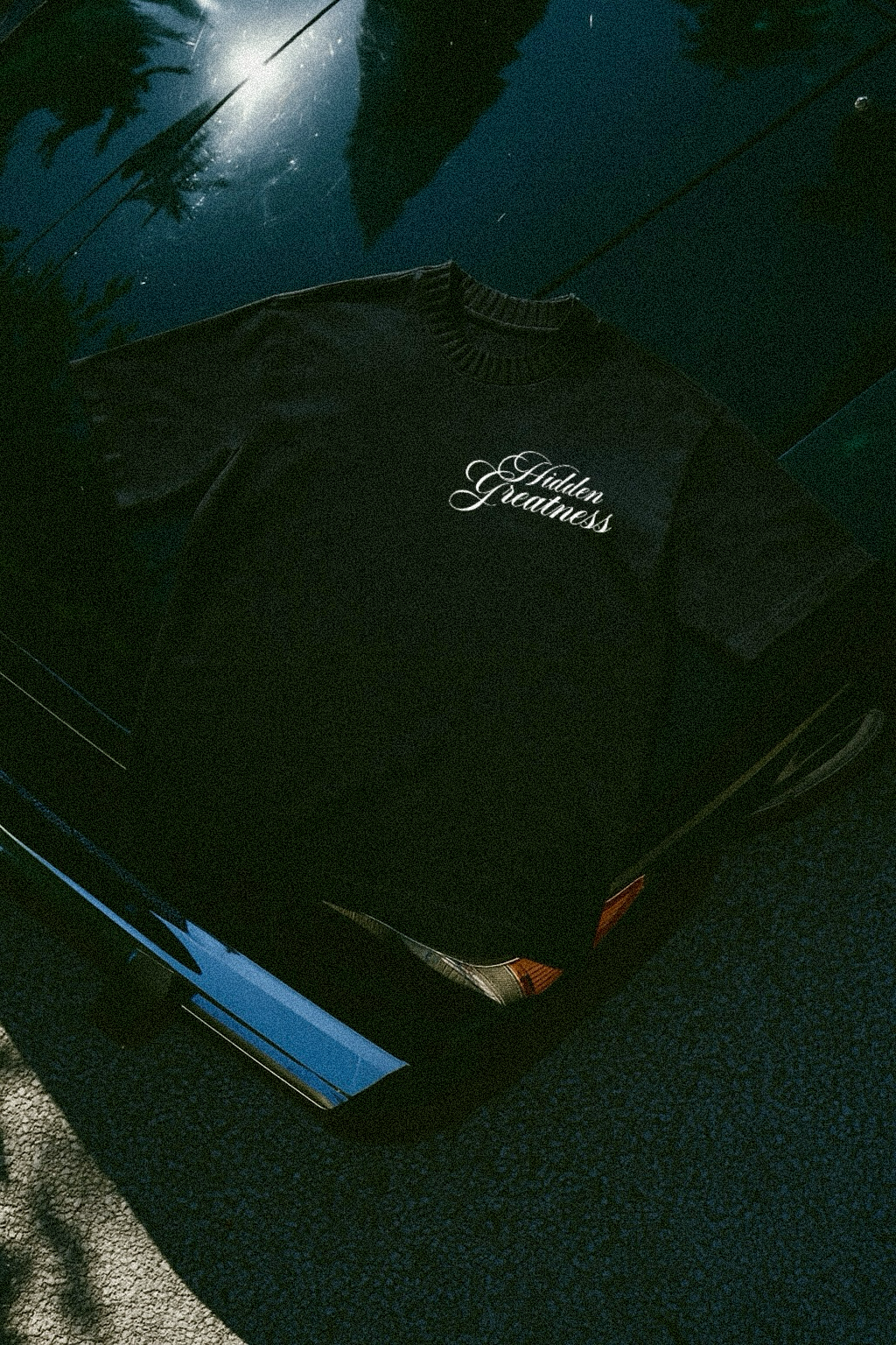 KNITTED ROUND TEE