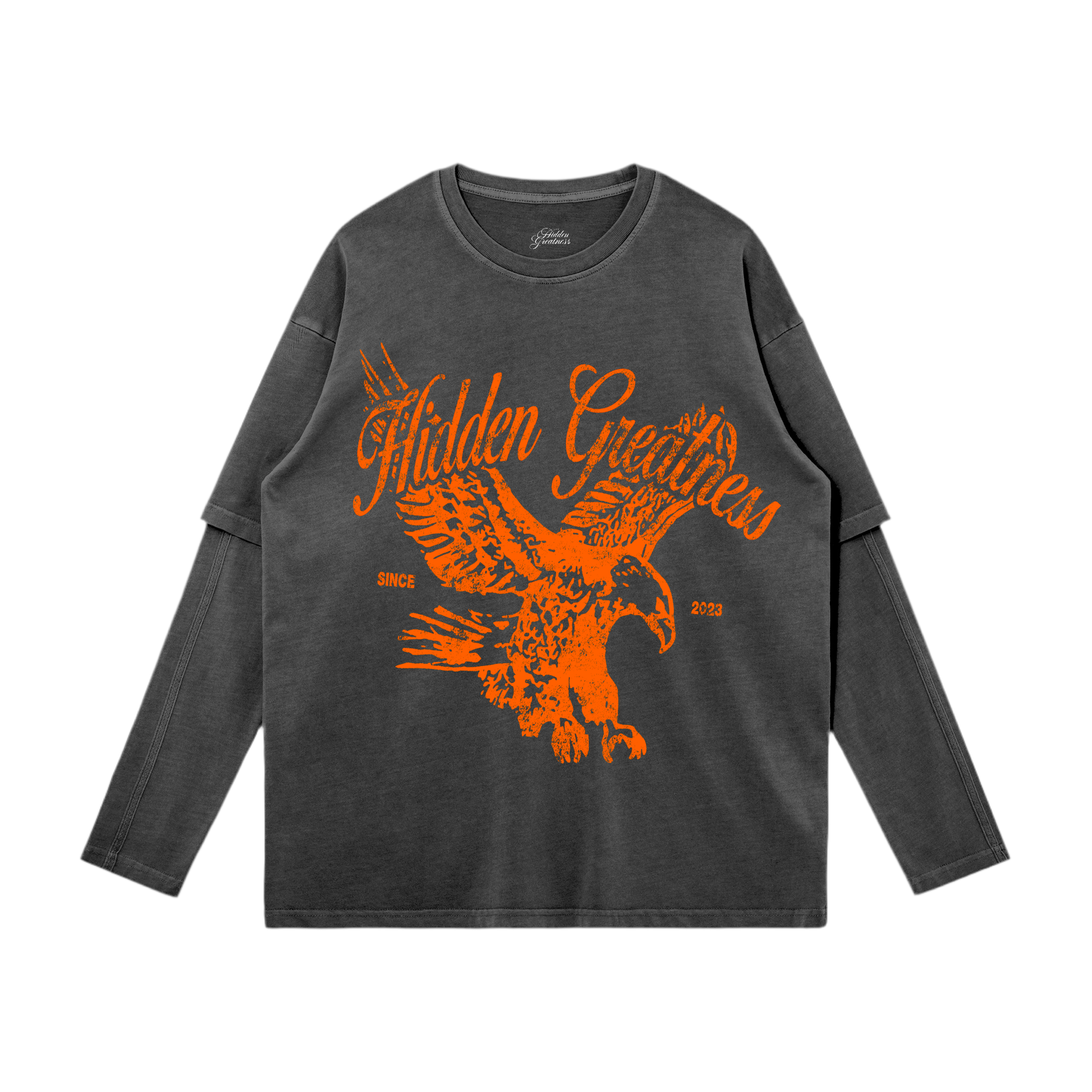 GREATNESS EAGLE LAYERED LONG SLEEVE