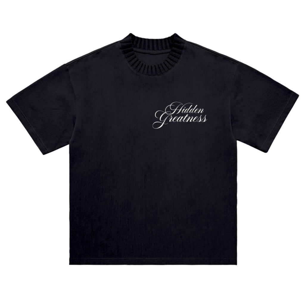 KNITTED ROUND TEE